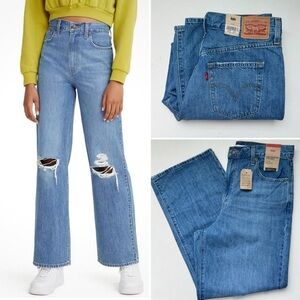 Levi’s High Waisted Straight Jeans